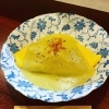 豆のカレークリームソースオムライス