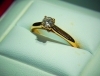 「カルティエ K18 ダイヤ 0.22ct ソリテールリング 高価買取」
