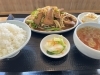 「レバニラ定食、昨日から販売スタートしました」