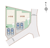 ☆配置図☆「🏠藤枝市藤岡　全２棟【新築戸建て情報】🌸地域密着の不動産の３９が藤枝市で夢のマイホーム探しを丁寧にお手伝いします✨」