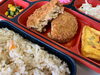炊き込みご飯＆牛肉コロッケ「３月２７日のお弁当🍱」