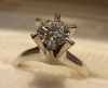 「Pt900 0.54ct VVS1 ダイヤモンドリング 高価買取」