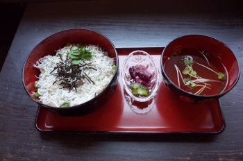 伊予しらす丼「鍋焼きうどん mammam（まんま）」