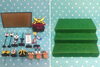取り外し可能なため、ホコリなどの掃除がしやすいです「コンパクトな兜の三段飾り(条件付き配達無料)」