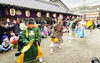 七福神の奉納舞「名張に春を呼ぶお祭り「八日戎」が始まりました⛩️」