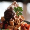 いちごチョコワッフル
