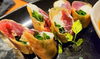 マグロとクリームチーズの湯葉巻き「今年も残りわずか❗」