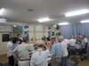 暑気払いは舟本会長の乾杯！で<br>スタートしました