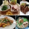 デリサラダプレート・ラムのグリル・ニョッキ・モツ味噌煮込み「小料理 佐吉」