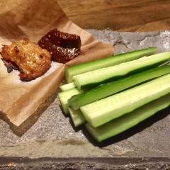 焼きしそ味噌とくうす味噌のもろQ