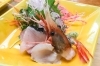 旬の地魚お造り盛り合わせ「割烹 さざ波」