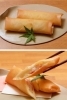 『ズワイ蟹とホワイトソースの春巻き』「和厨季」