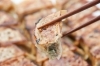 皮はパリパリ、ジューシーな肉汁がおいしい人気の一口餃子「熟成とんこつラーメン れんげ」