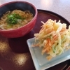 玉ねぎのかき揚げうどん