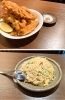 写真上：げんこつ唐揚げ５個　８８０円
写真下：チャーハン　６５０円「中華居酒屋 梅じゃ軒」