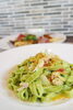 手作りの自家製生パスタ。その日によりパスタが変わります。「ロ ニョッコ」