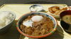 「【福田家】日替わり定食　らーめん半チャーハン」