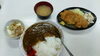 「【福田家】　かつカレー大盛（裏メニュー）」