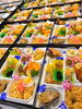 折詰弁当。「新年会・折詰弁当は、あがわで…。」