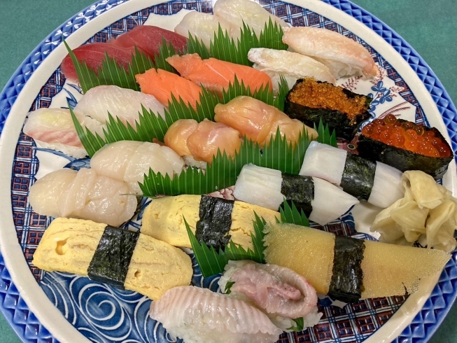 寿司「先週のお刺身・寿司・海鮮丼、沢山のご注文ありがとうございました❗️」