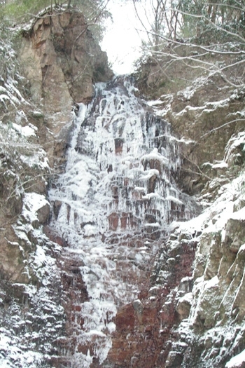 2008年2月15日の百間滝