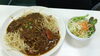 「【たらふく】　カレースパゲッティー他」