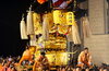 2025年10月16日撮影｜上原太鼓台（大生院・中萩地区夜太鼓）