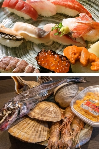 北海道の旬の魚介をカジュアルにお楽しみいただけます「寿し処 彩華」