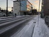 「2023年1月25日、枚方、積雪観測」