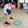 運動教室の様子「あかとんぼとRiz vie運動教室☆5月の内容の紹介《子どもたちのお困り事を解決！高松市の児童発達支援・放課後等デイサービス》」