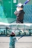 お子さんでも楽しめる球速のブースもございます「オタモイバッティングセンター」
