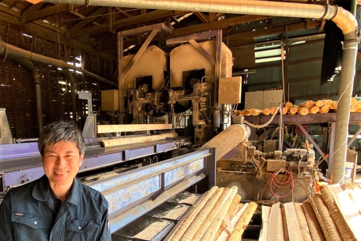 「株式会社南川」新見産木材を中心に手掛ける、1世紀以上の歴史ある製材所です。