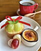 特別なおやつプレート「アロマキャンドル×ハーバリウム！牛窓cafe EASEで楽しむクリスマスワークショップ開催」