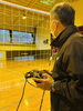 側面飛行は機体と平行距離が掴みにくい難操舵「【茨城】【水戸】「イベントinM-SPO」-Bリーグ-【ドローン】【国家資格】」