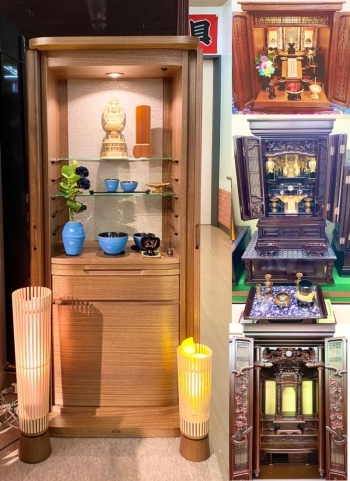 モダンな仏壇から伝統的な仏壇まで幅広く取り揃えております「善光堂 加藤仏壇店」