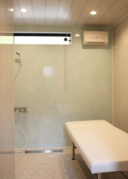 シャワールームを完備「東洋医学整体 fanfan リラクゼーション」