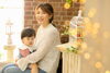 家族写真「ワンちゃんと一緒！ファミリーフォト・バースデーフォト＊スタジオで素敵に撮影しましょう♪」
