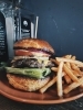 ボリューム満点♪　トリュフステーキアッシェバーガー1,580円
「grasshopper cafe」