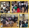聴いて、見て、踊って、楽しい小学校でのコンサート！「下京区の小学校でベビーちゃんも手をたたいて踊り出しちゃうピアノコンサート！聴いて、踊って笑顔いっぱい♪【南区＆下京区のピアノ教室・リトミック・英語リトミック・ベビーリトミック】」
