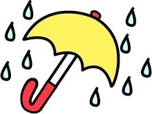「ミニうさぎ教室@たんぽぽ支援センターのお知らせ。今日は6月11日（木）は 傘の日です。」