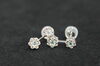 「ダイヤ0.25ｃｔ×２ Ｋ１８ＷＧ ピアス お買取りです。」