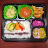 ハンバーグ＆唐揚げ弁当「８月９日のお弁当」