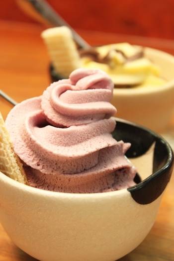 デザートは別腹！
８種類のソフトクリームからお選びください。「とんかつや」