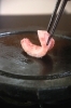 溶岩プレートの遠赤外線効果でお肉が柔らかく焼き上がります「溶岩焼肉 おおくま」