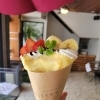 バナナいちごチョコクリーム