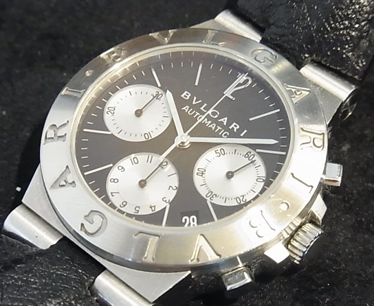 ブルガリ ディアゴノ スポーツ クロノグラフ CH35S メンズ腕時計 高価