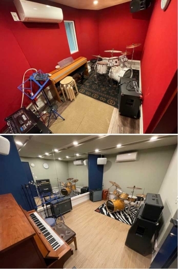 2つのレンタルスタジオ「Rescue 5 Music Academy / Studio 5」