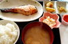 サーモンの味噌漬け「最近のランチ」