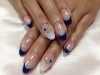マリンブルーフレンチフットジェル Nail Salon Aile ネイルサロン エル のニュース まいぷれ 出雲