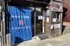 大きい青い看板が当店の目印です。「創作和食dining椿」